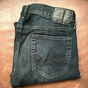 Dark blue men’s jeans